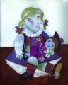 Retrato de Maya con su muñeca 1938 Pablo Picasso